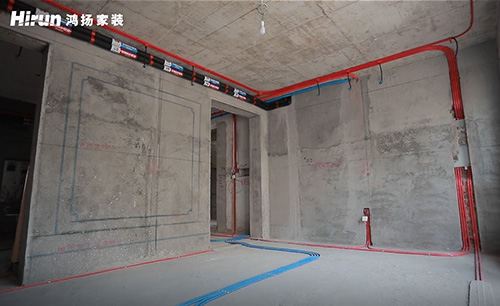 “越專業、越細節、越完美”工地直播-水電隱蔽工程
