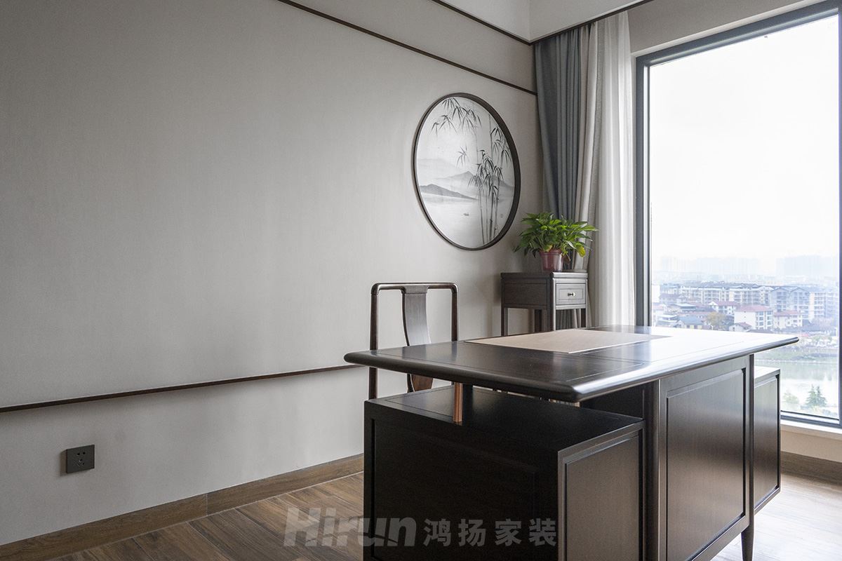 大美華園145㎡復(fù)合寫(xiě)意四居室 裝修案例實(shí)景圖-image15